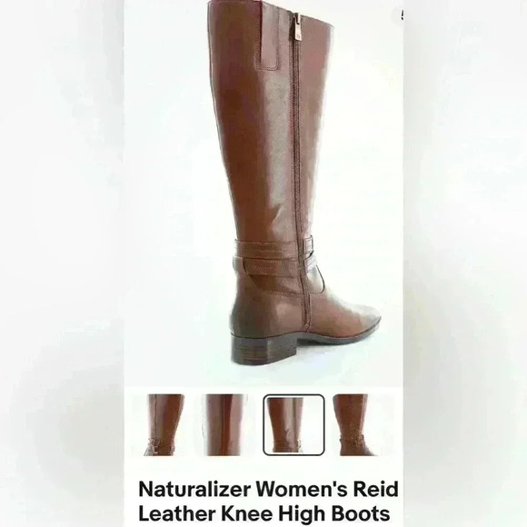 Naturalizer “Reid” leather boots, buckles. Equestrian, horse shows, Yellowstone - Picture 3 of 9